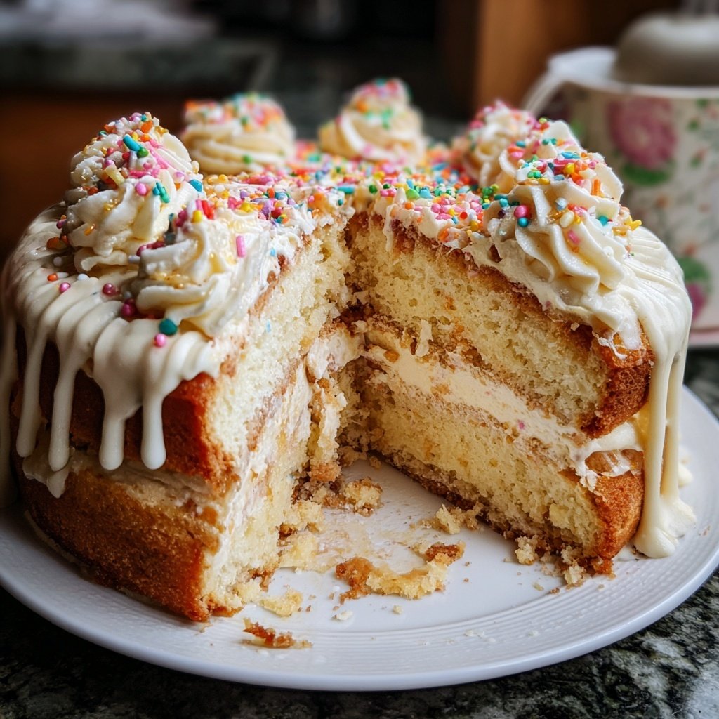 Karussell-Weihnachtstorte