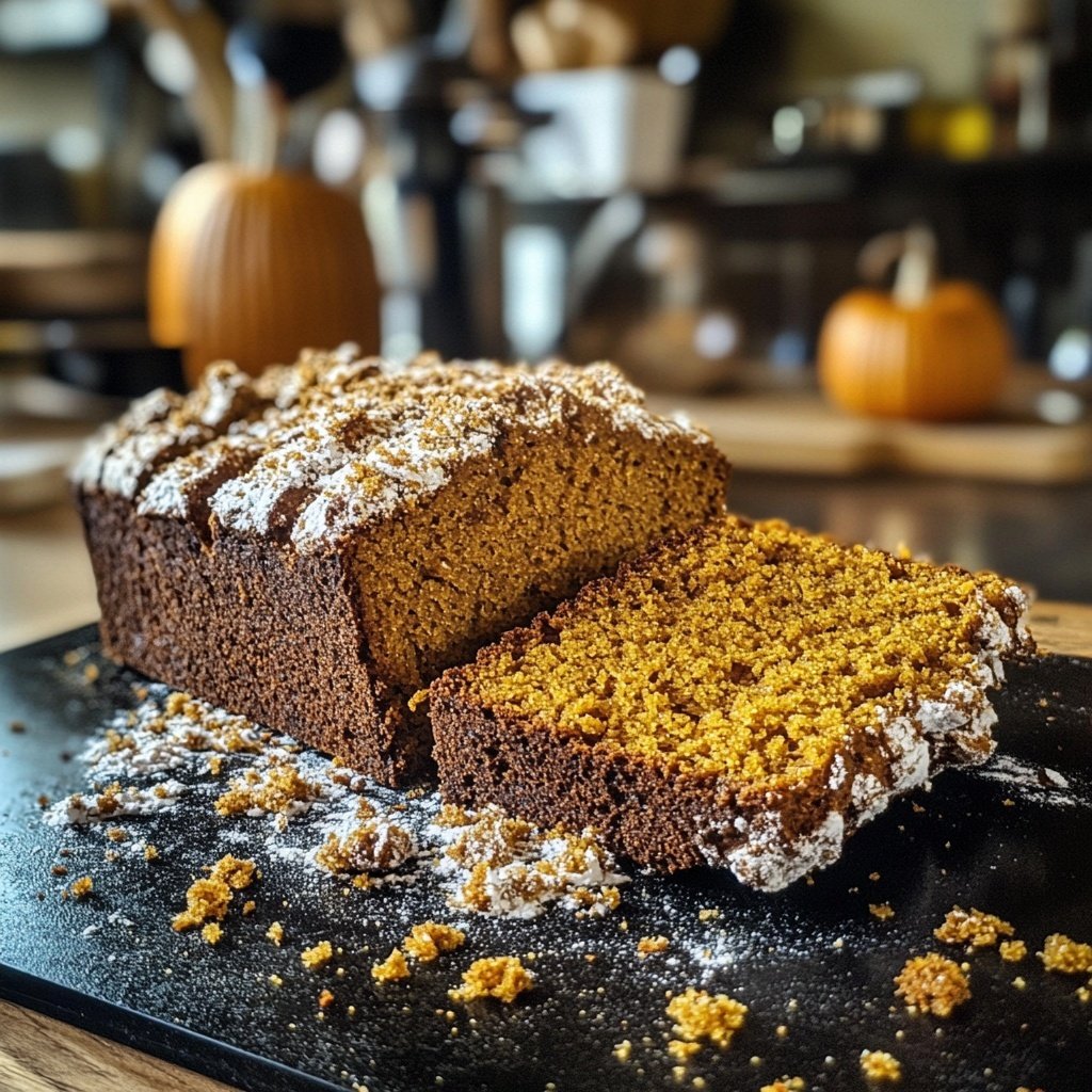 Einfaches Kürbisbrot