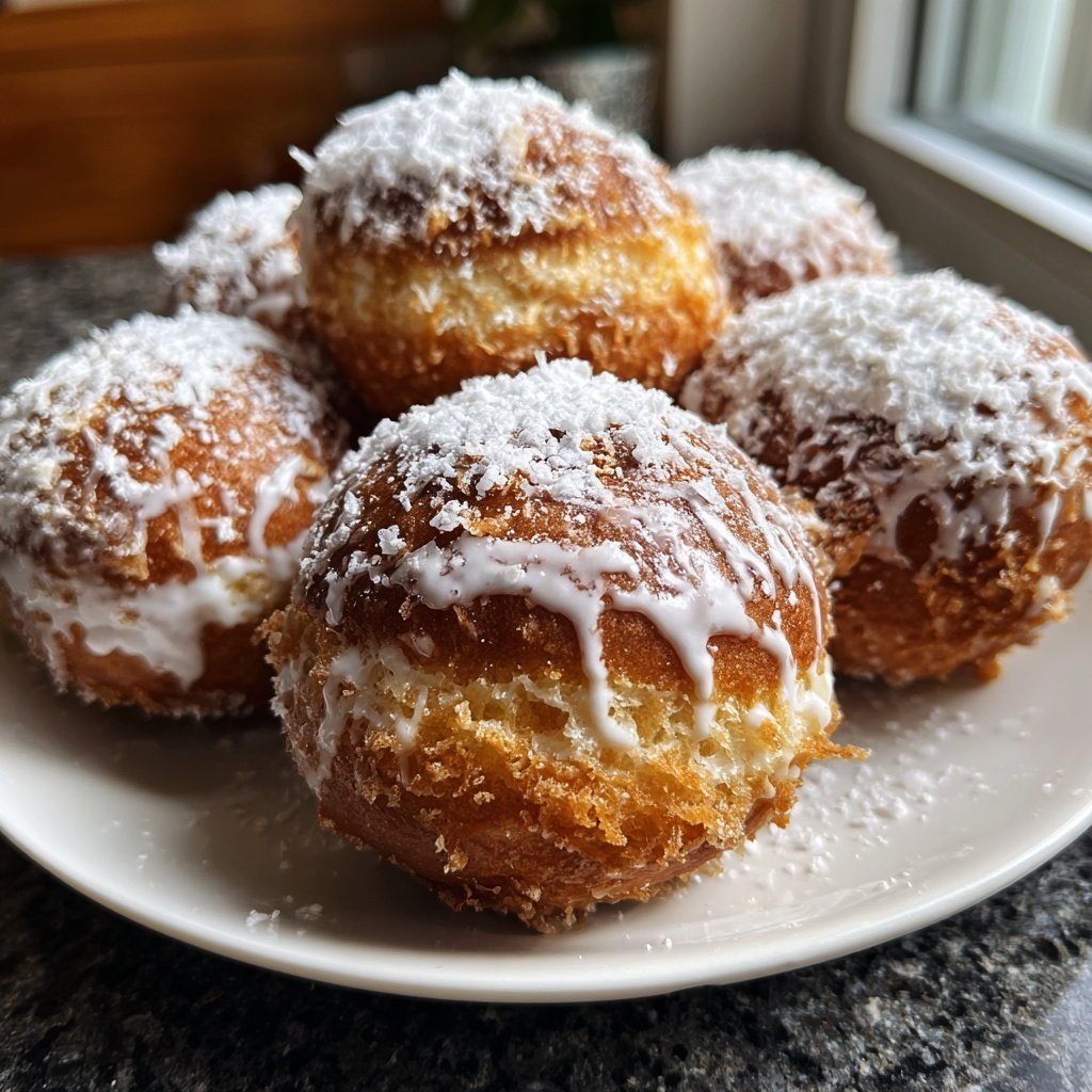 Quarkbällchen mit Vanillequark