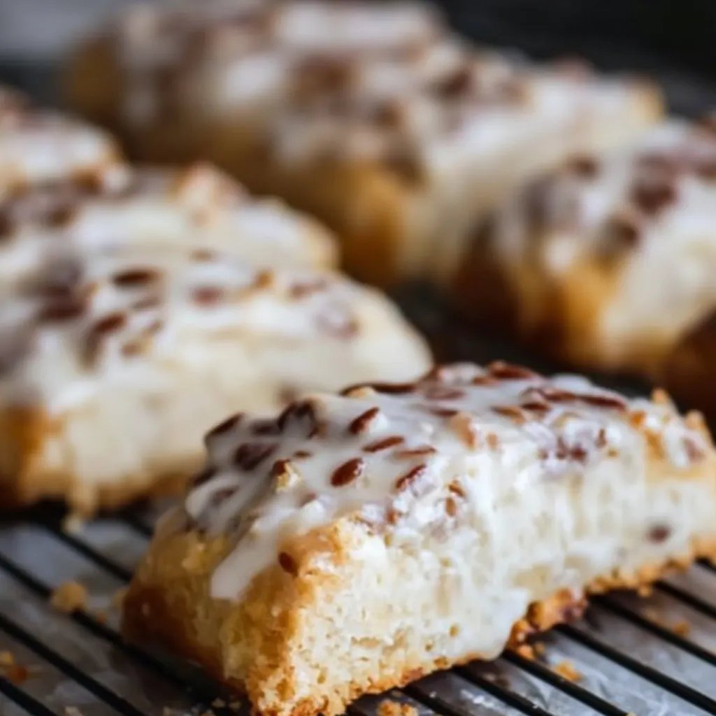 Kühlschrankkuchen mit Kinder Riegel