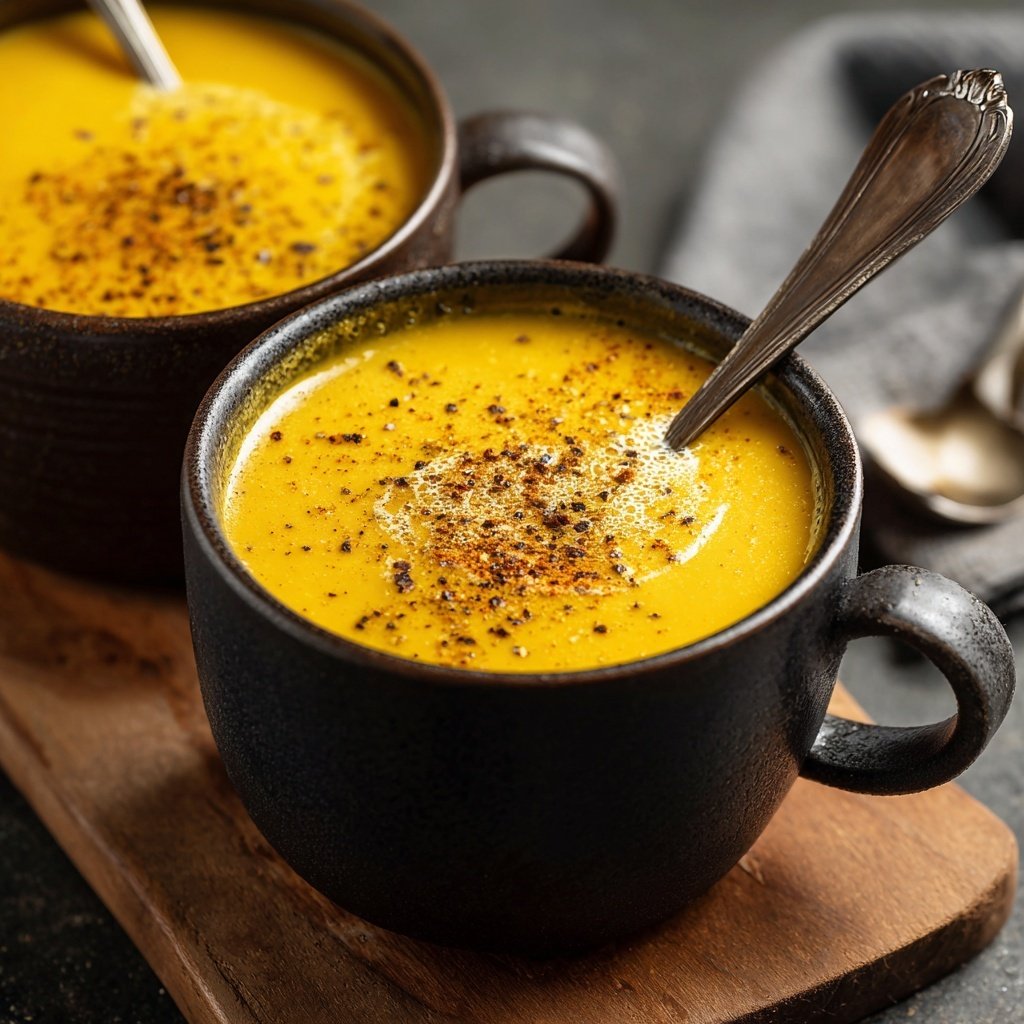 Blumenkohlsuppe mit Kurkuma