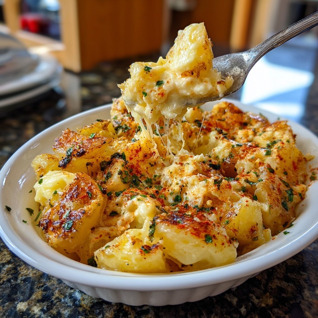 Mittagessen mit Kartoffeln