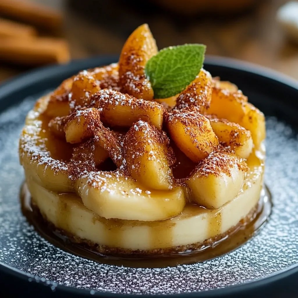 Bratapfel mit Vanillesoße