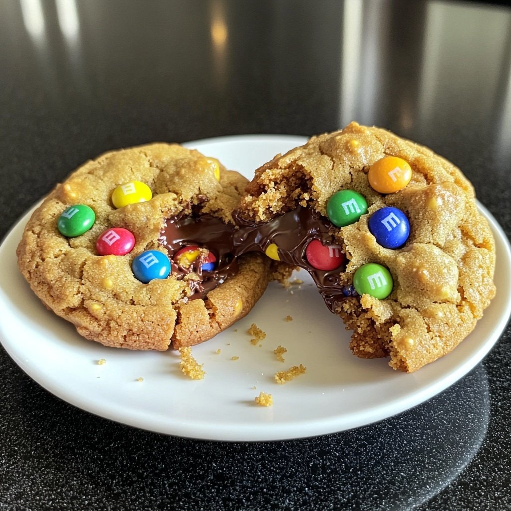 Cookies mit M&Ms