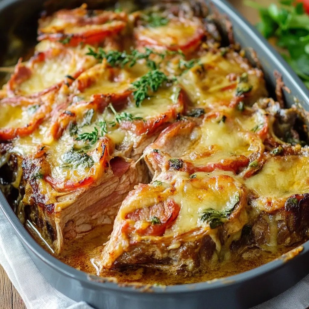 Räuberfleisch einfach aus dem Backofen