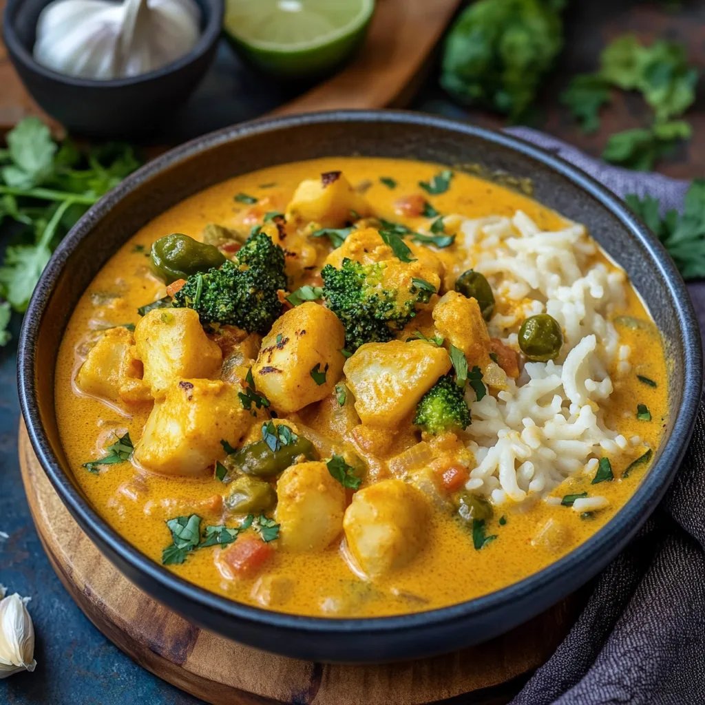Blumenkohl-Curry mit Kokosmilch