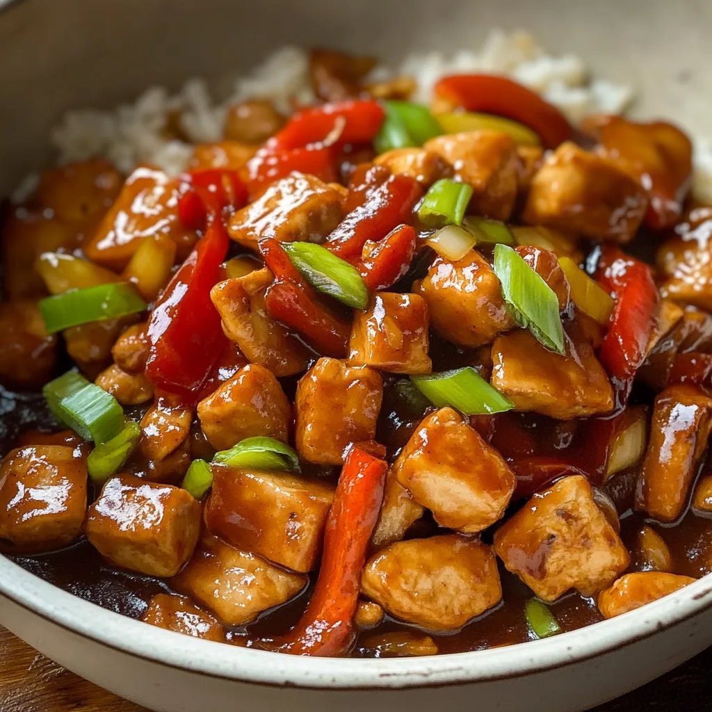 Knuspriges Tofu-Pfannengericht