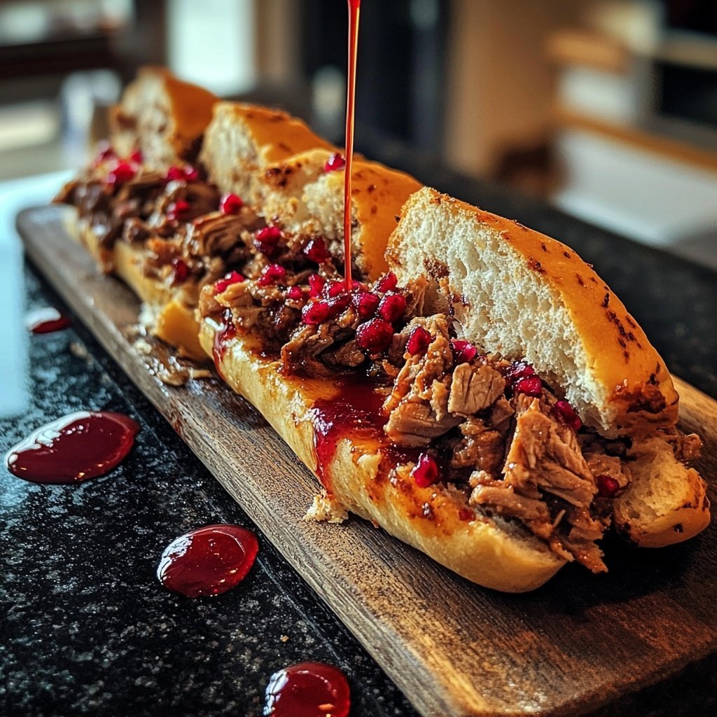 Döner mit Granatapfelsauce