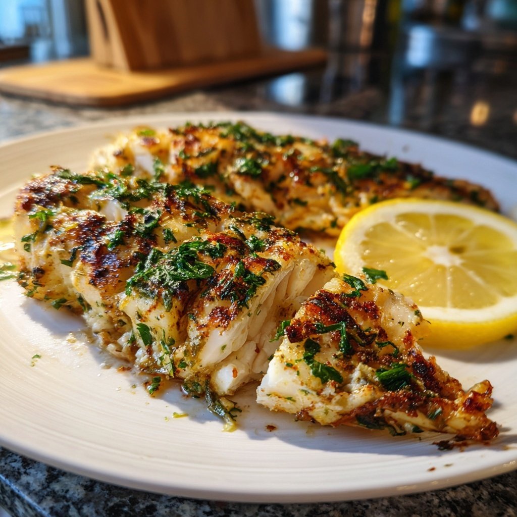 Gesund & Leicht Zitronen-Gegrillter Fisch