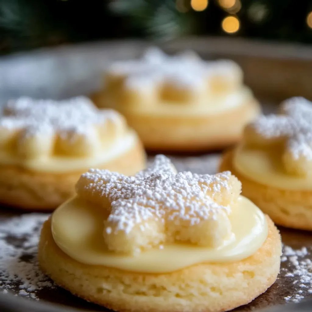 Kokosplätzchen mit weißer Schokoladenfüllung