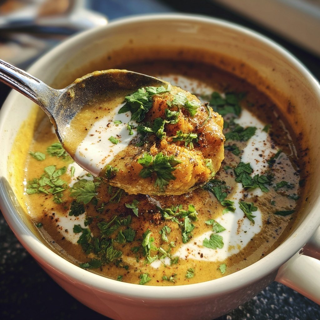 Blumenkohl Suppe Mit Curry