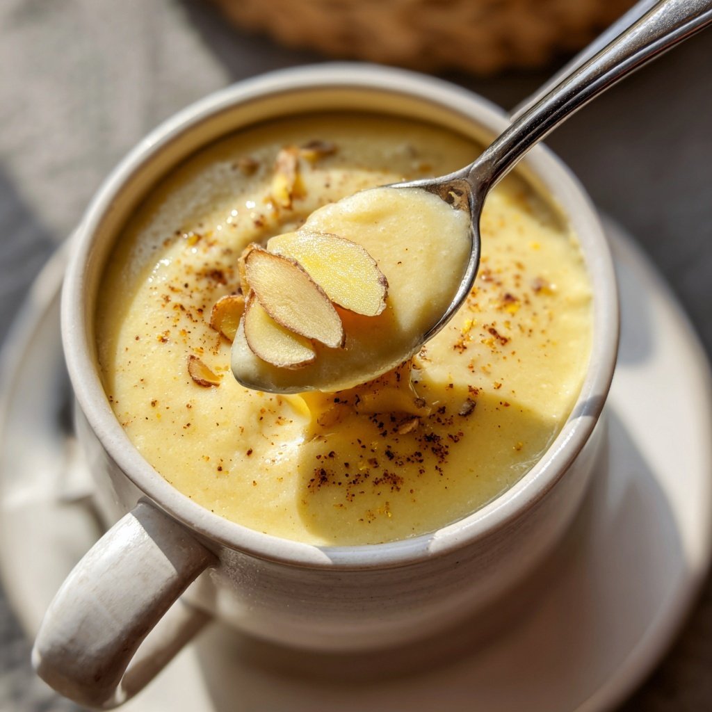 Blumenkohlsuppe mit Ingwer