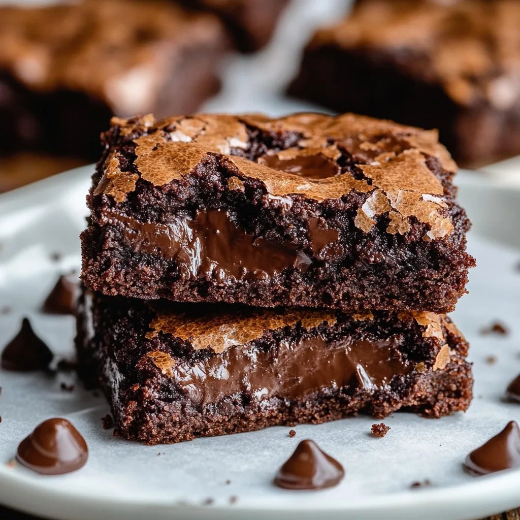 Die besten fudgy Chewy Browkies
