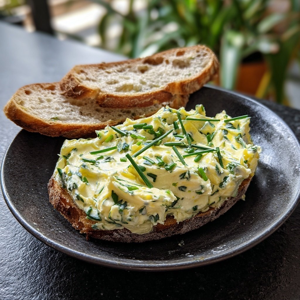 Kräuterbutter Mit Schnittlauchöl
