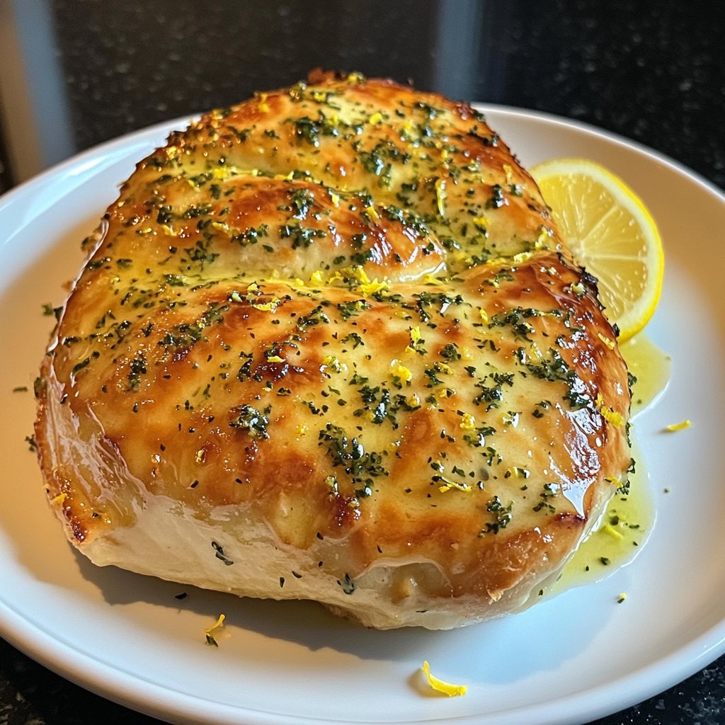 Hähnchenbrust mit Zitronenbutter