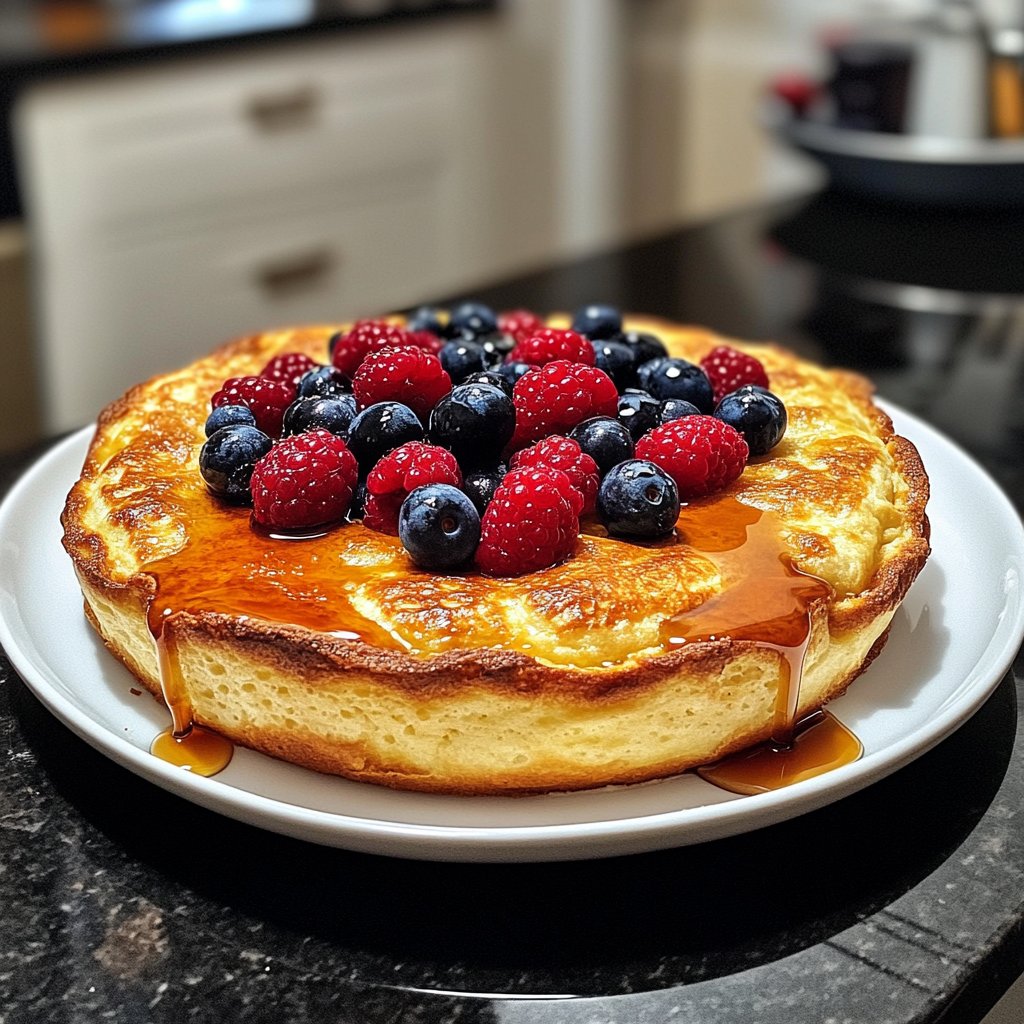 Pfannkuchen zum Frühstück