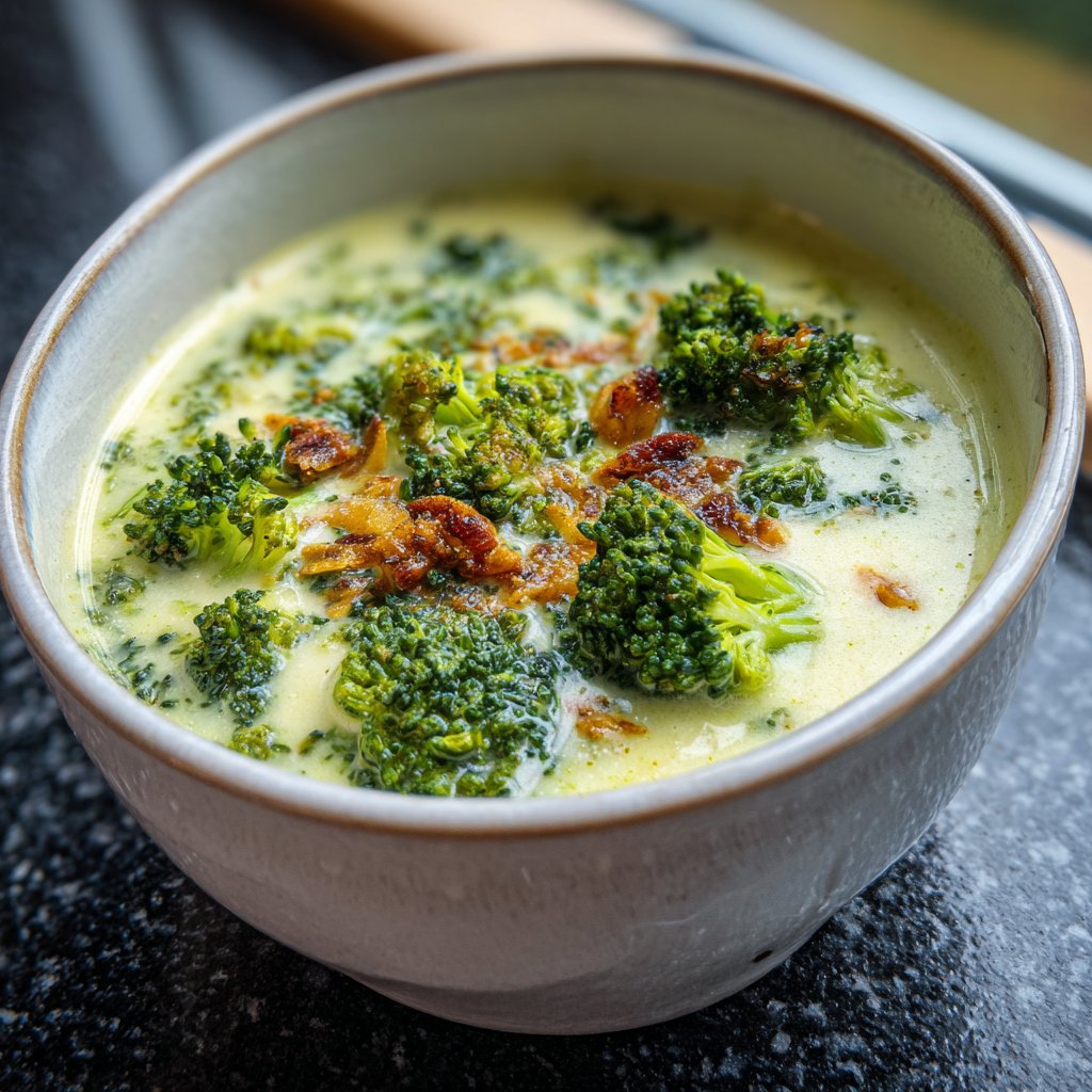Blumenkohlsuppe mit Brokkoli