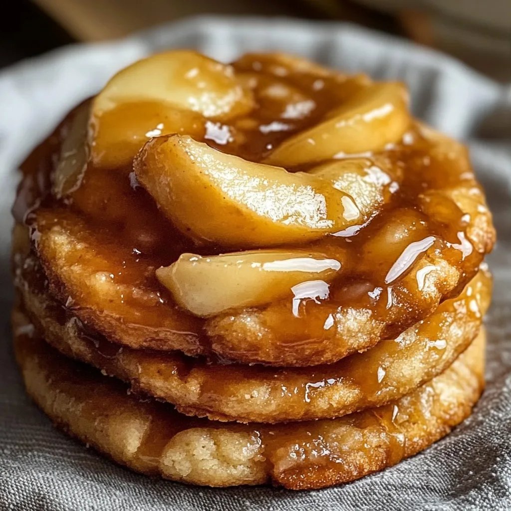 Karamell-Apfel-Zimt-Kekse